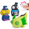 Zaleny 4 Pcs Squeeze Toys Eye Popping Toy Stress Relief Tool Toys for Kids mature-themed Hand Fidget Toys Halloween Party Favors