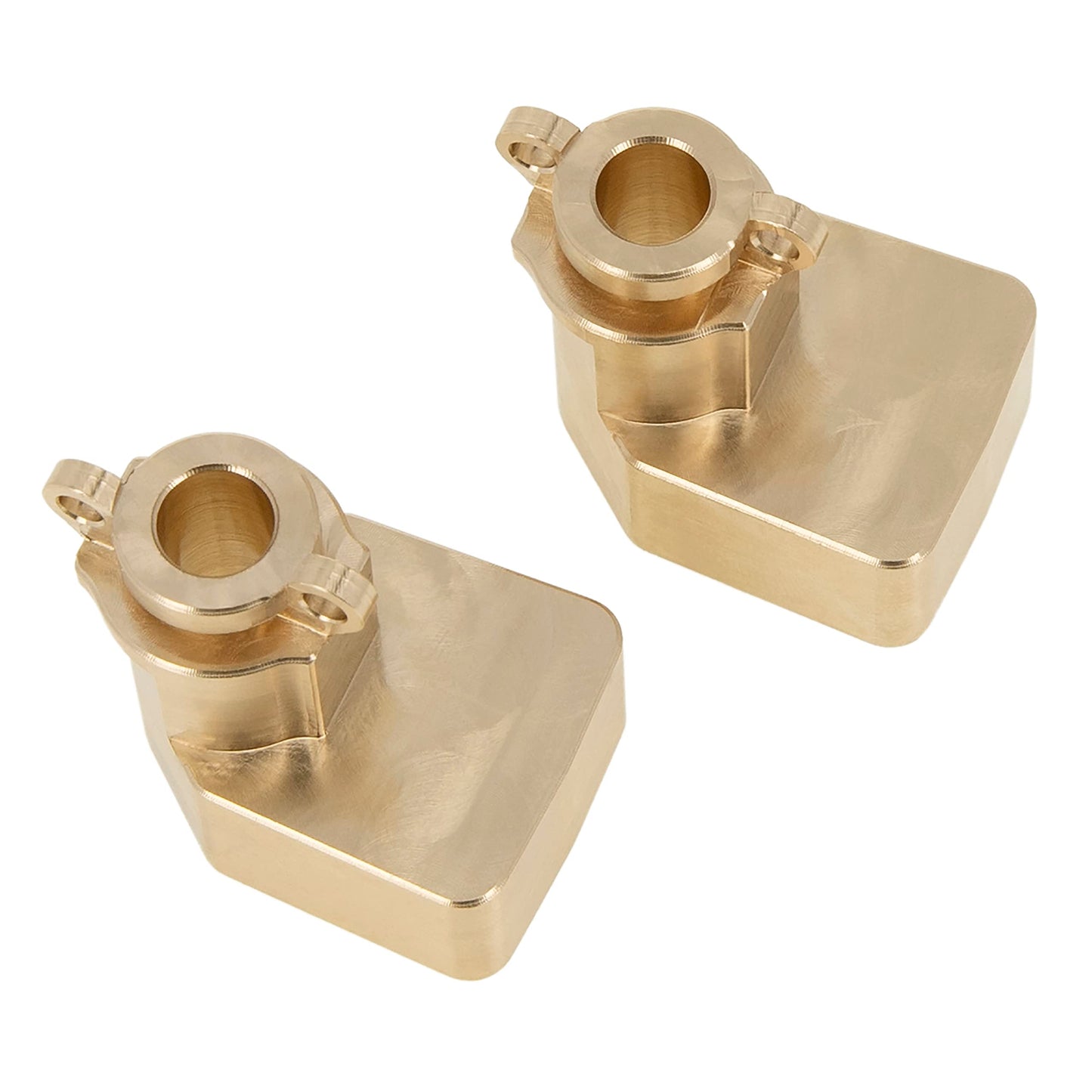 MEUS RACING UTB18 Brass Rear Outer Portal Covers Weights for Axial UTB18 Capra Trail Buggy #AXI212012 Upgrade Parts, Gold