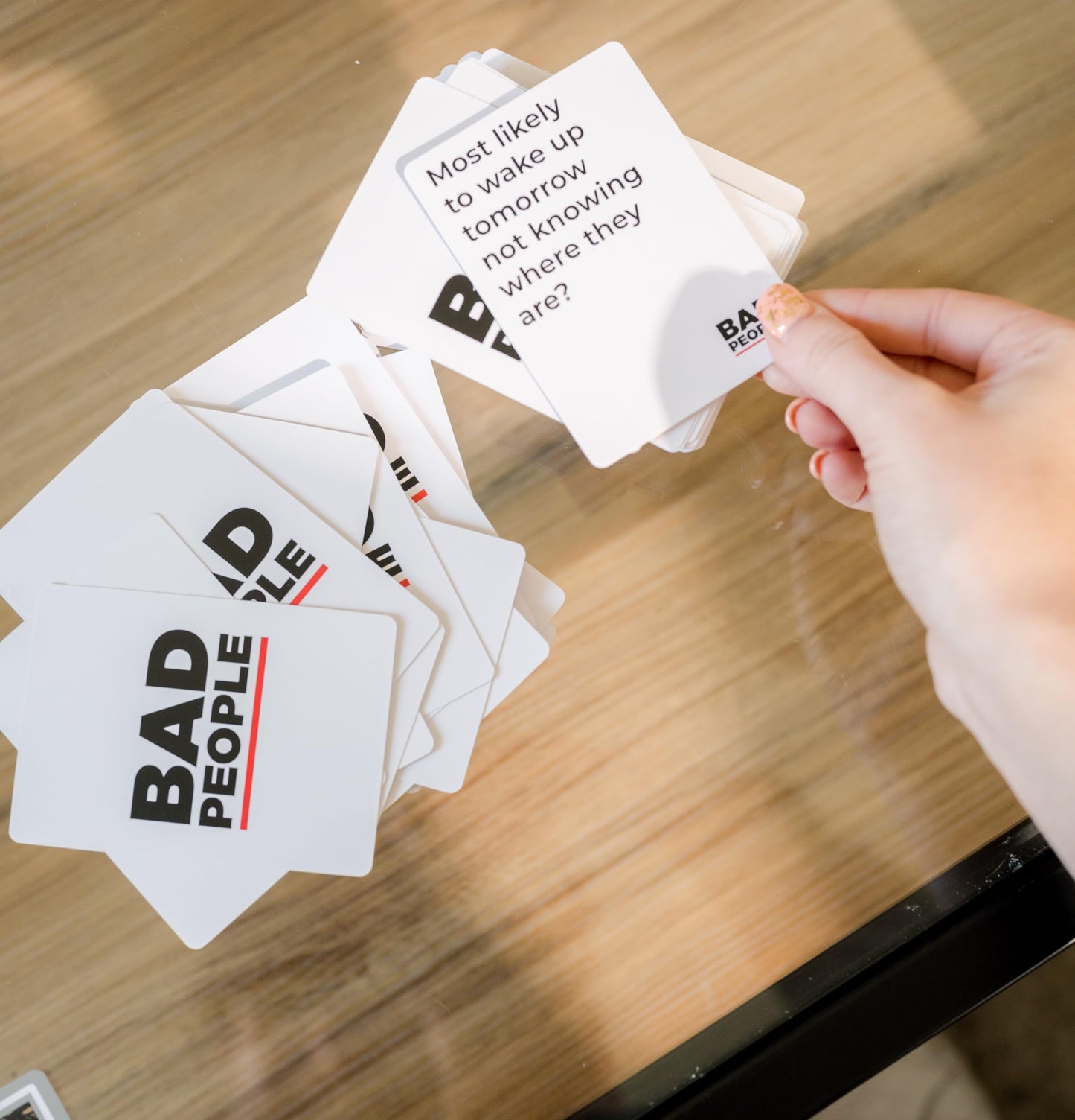 BAD PEOPLE Party Game + After Dark Expansion Set - Hilarious mature-themed Card Game for Fun Parties and Board Games Night with Your Group - Find Out What Your Friends Really Think of You