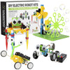2Pepers Electric Motor Robotic Science Kits For Kids (4-In-1), Diy Stem Toys Kids Science Experiment Kits,Building Educational Robotics Kit For Boys And Girls,Circuit Engineering Science Project Kits