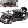 ERBADIHAGO Toy Cars - Silver Diecast Lexus LC500 with Light & Sound, Pull Back Action, Ideal Gift for Boys Ages 3-8