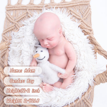 Yaluoqian Silicone Reborn Baby Doll Full Body Silicone Baby Doll Realistic Baby Doll Lifelike Reborn Baby Dolls Gift For Kids