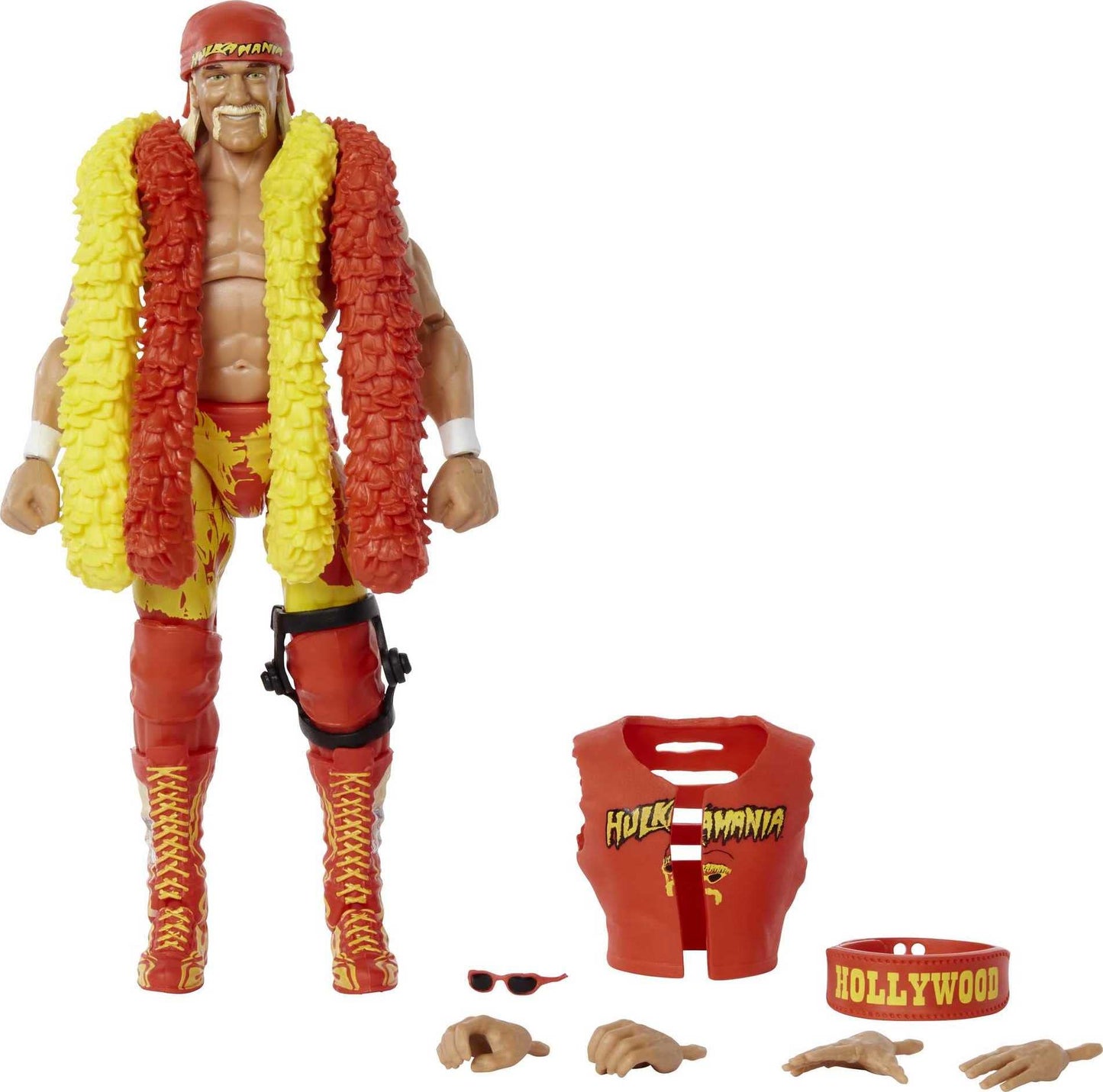 Wwe Elite Collection Action Figure Hulk Hogan 6-Inch Posable Collectible For Wwe Fans Ages 8 Years Old & Up?