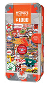 Masterpieces 1000 Piece Jigsaw Puzzle With Collectible Tin Case - Retro Petrol - 11.25'X16.75'