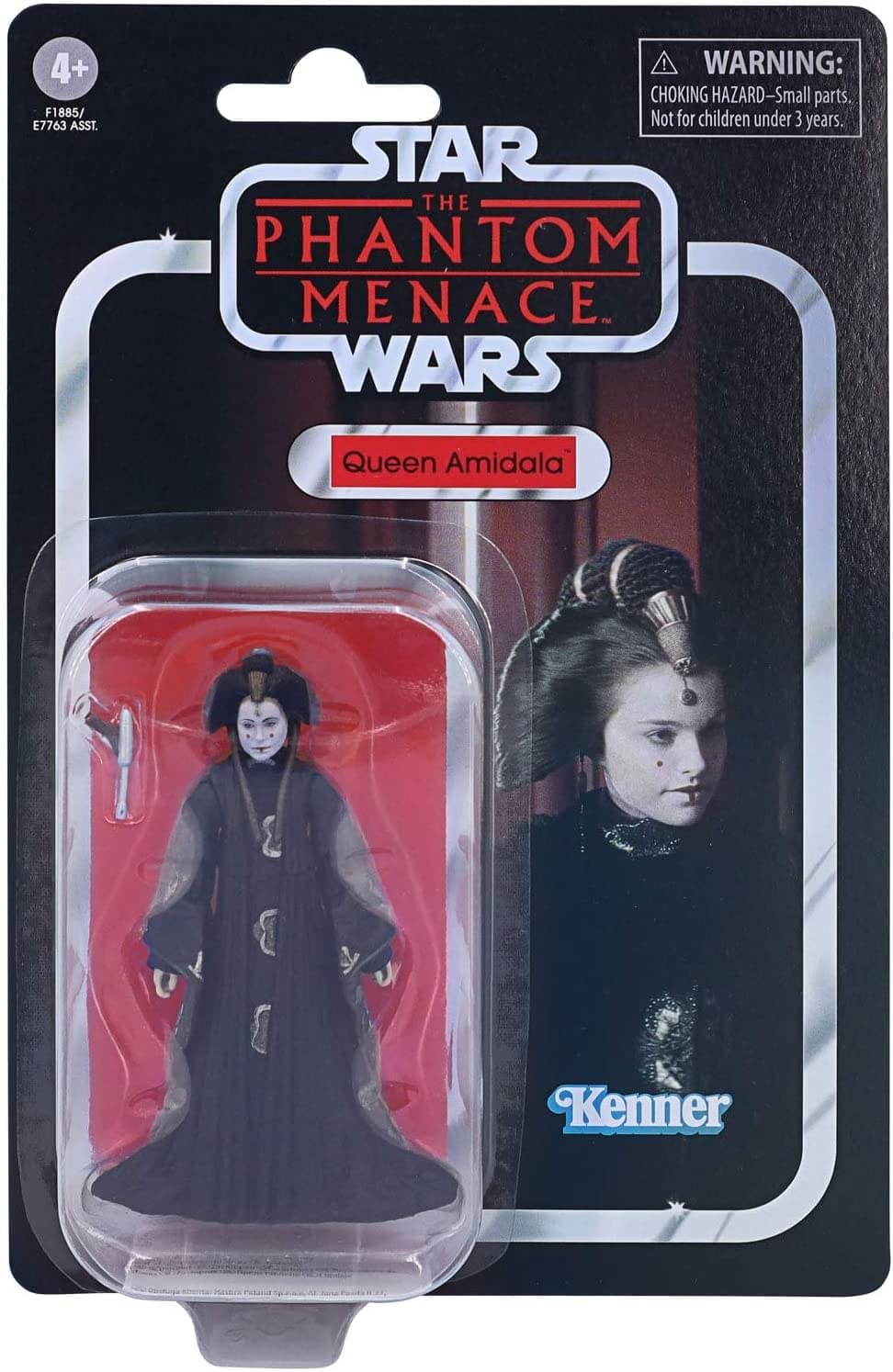 Star Wars The Vintage Collection Queen Amidala Toy, 3.75-Inch-Scale The Phantom Menace Figure, Toys For Kids Ages 4 And Up
