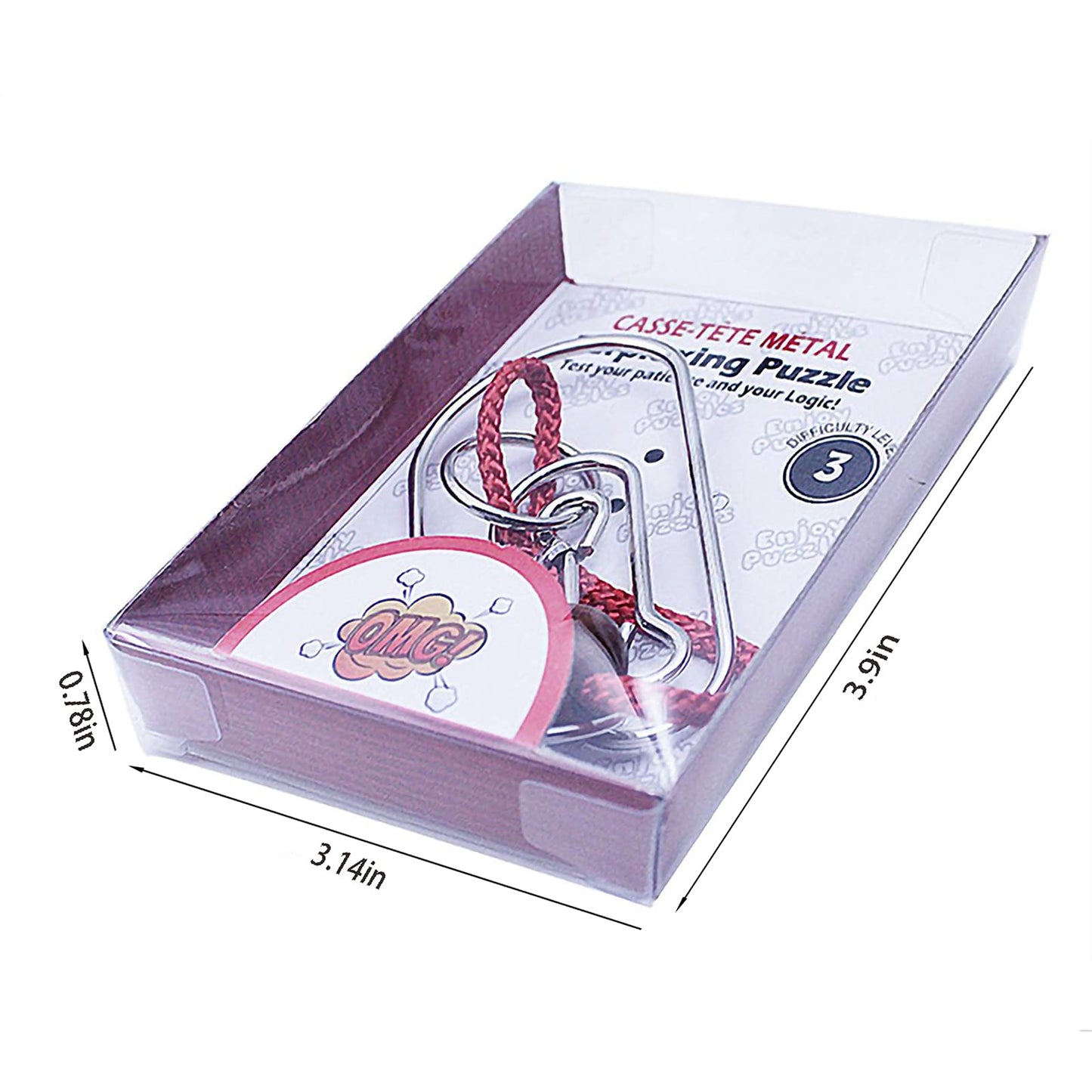Assorted Metal Puzzle Easter Basket Stuffers Large 24 Pack Iq Wire Metal Puzzles With Paper Box Gift Package Great Educational Puzzle Games Toys For Kids And Adults By Ahyuan