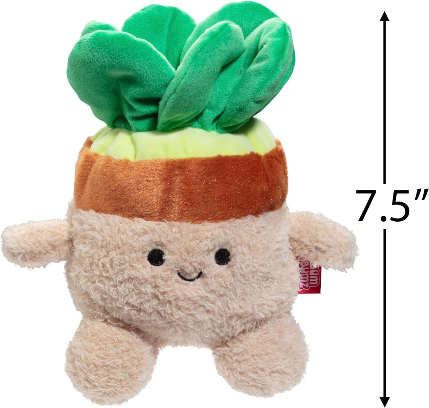 Bumbumz Large 7.5'' Recliner Ralph & Succulent Plush 2-Pack - Officially Licensed Russ Toy - Soft Stuffed Animal Beanie Figures