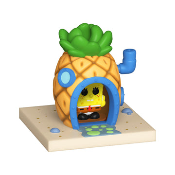 Funko Pop Bitty Town: Spongebob Squarepants Vinyl Figure with Enamel Pineapple House - Collectible Gift for Kids & Adults - Multicolor