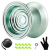 Watieoboo Yoyo Professional Trick Yoyo For Kids Beginners Unresponsive Yoyo For Adults Intermediate-Advanced Players With U Type