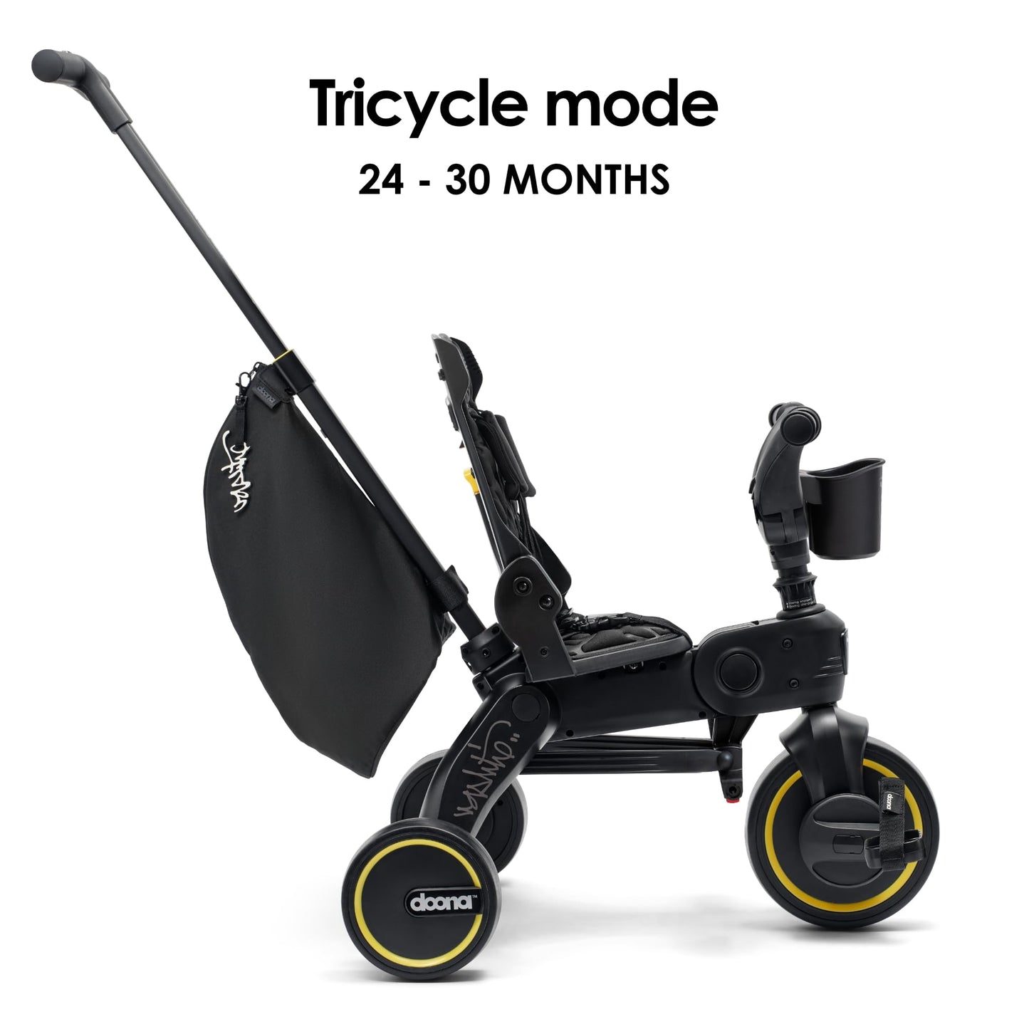 Doona Liki Trike, Vashtie - Limited Edition - 5-in-1 Compact, Foldable Tricycle - Suitable for Toddlers 10 to 36 Months