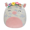 Squishmallows Original 20 cm Rosie Spotted Pig Plush Toy, Ultra Soft Polyester, Pink, Model SQCR02378