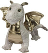 Douglas Hydra Silver Baby Dragon Plush Stuffed Animal