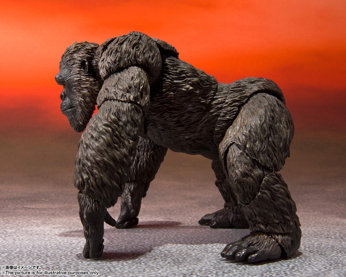Tamashii Nations - Godzilla Vs. Kong - Kong From Movie Godzilla Vs. Kong (2021), Bandai Spirits S.H.Monsterarts Action Figure