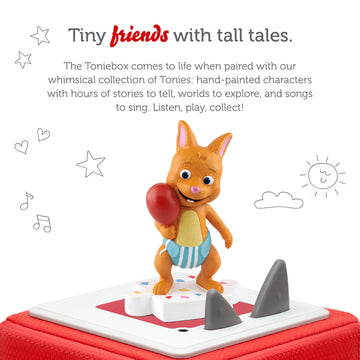 Tonies Kip Audio Toy Figurine - Small Multicolored Plastic - Model 10001085 from Word Party