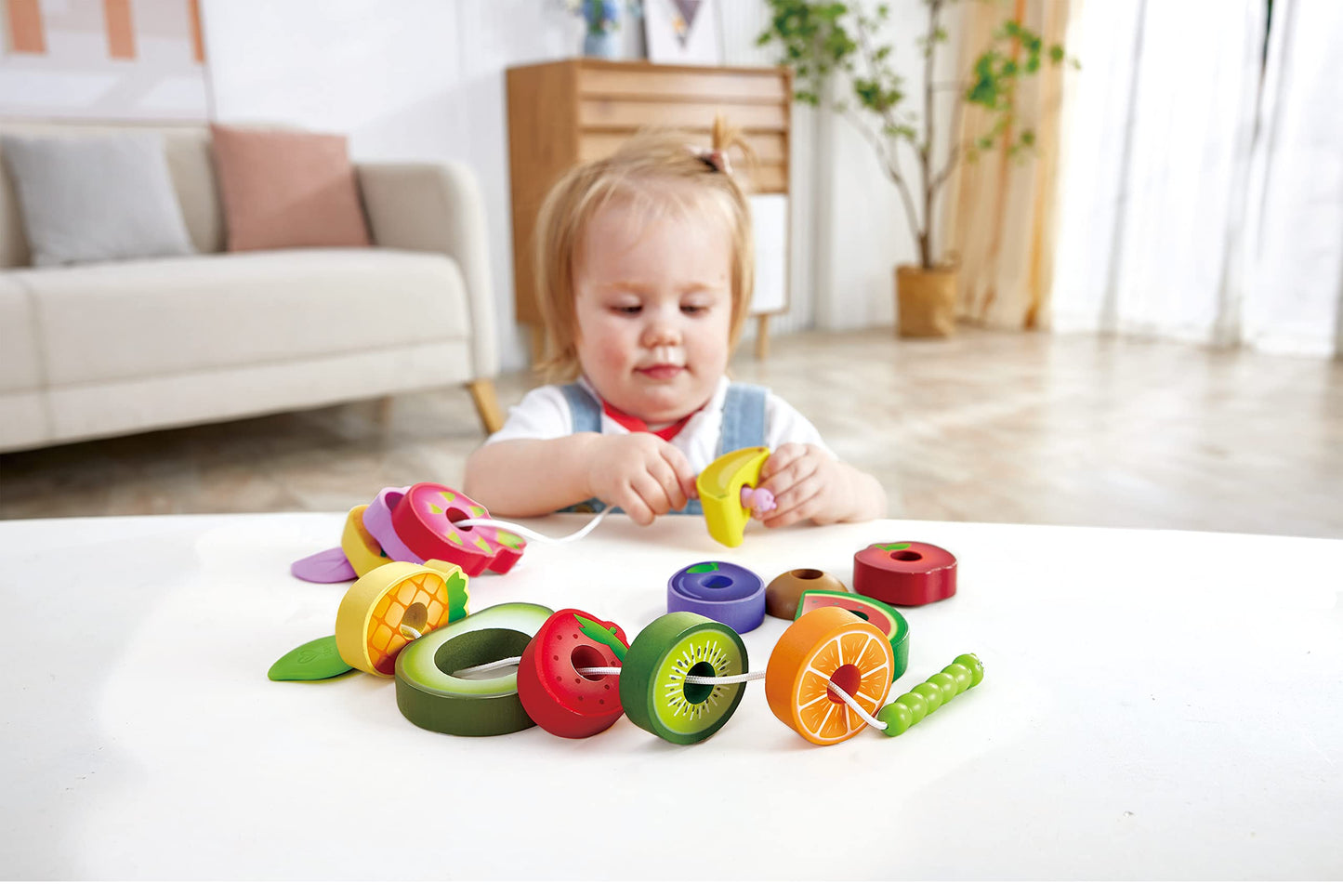 Hape Caterpillar Fruit Feast Playset