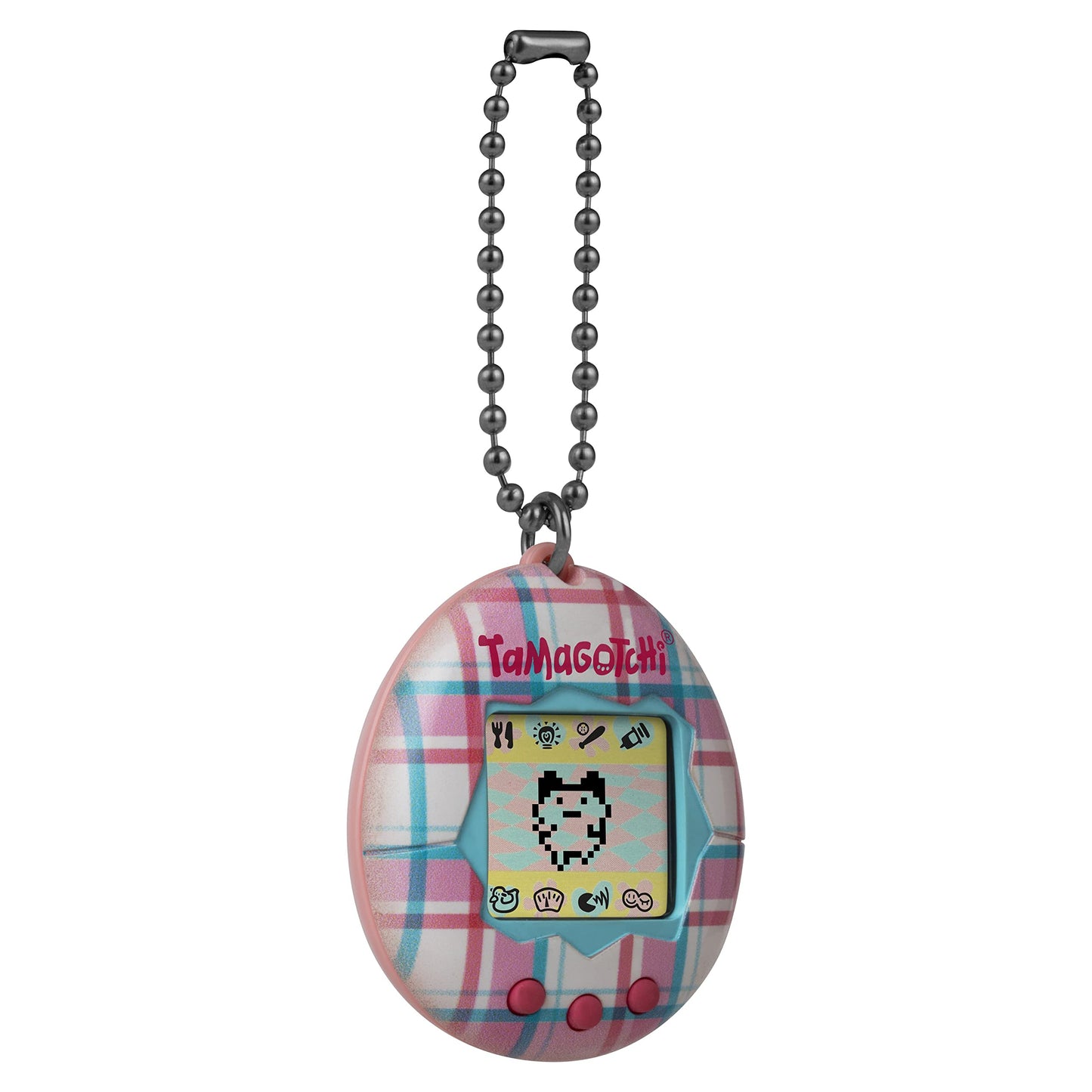 Tamagotchi Original - Plaid (Updated Logo)