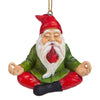 Design Toscano Qm17010 Christmas Ornament - Garden Gnomes Figurine - Zen Garden Gnomes - Meditating Gnome Statues, 3 Inch