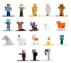 Minecraft Caves & Cliffs 18-Pack W10 1.65 Die-Cast Collectible Figures, Toys For Kids And Adults