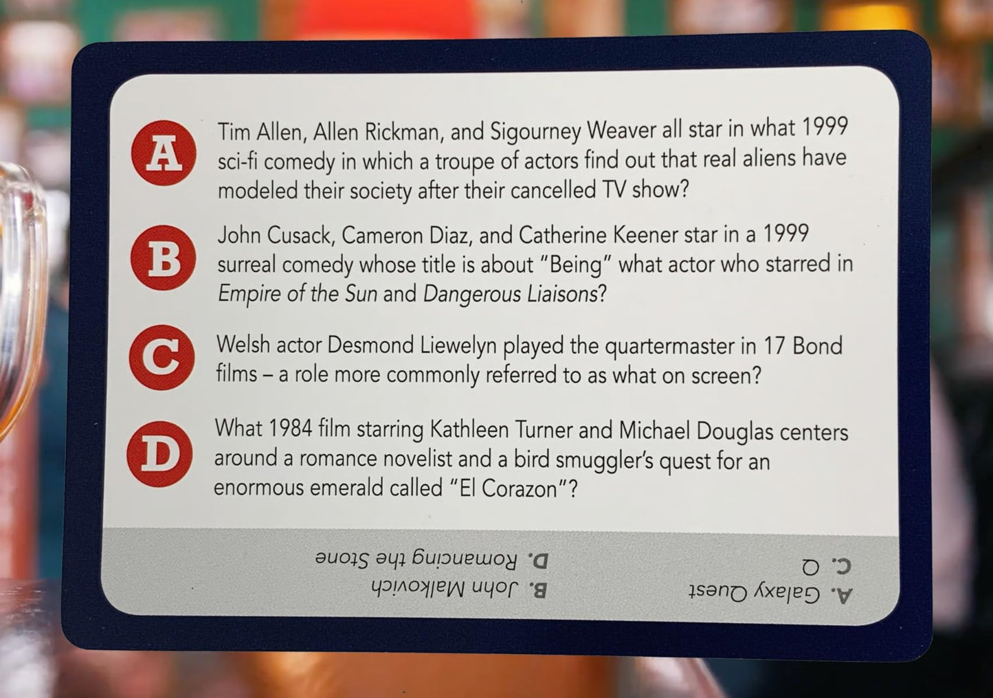 You Gotta Know Movies - Trivia Game