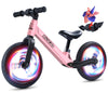 Ridego Light-Up Balance Bike 3 Year Old,Lightweight 12Inch Toddler Bike For 2-5 Year Old Boys Girls,Push Bicycle With Inflatable