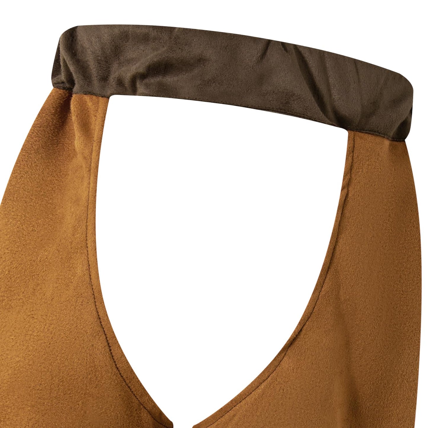 Iwalue Kids Boys Cowboy Halloween Costume Dress Up Party Cosplay With Bandana Cowboy Hat (Brown, 9-10 Years)