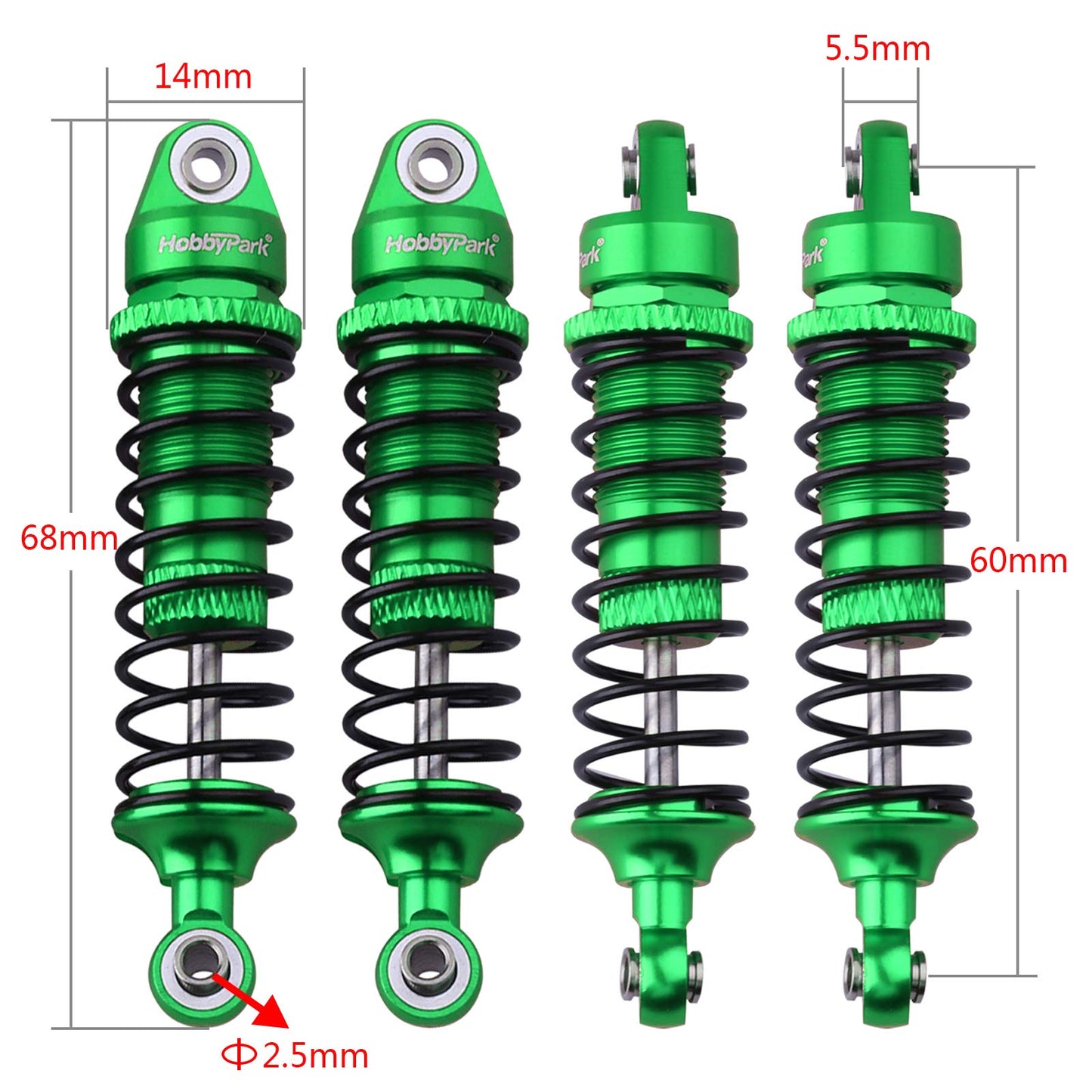 Aluminum Alloy Front Shock Tower for Arrma Kraton Outcast Talion - RED
