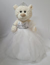 Kinnex Collections Since 1997 20' Quince Anos Quinceanera Last Doll Teddy Bear With Dress (Centerpiece) ~ Arc16831-1 (White)