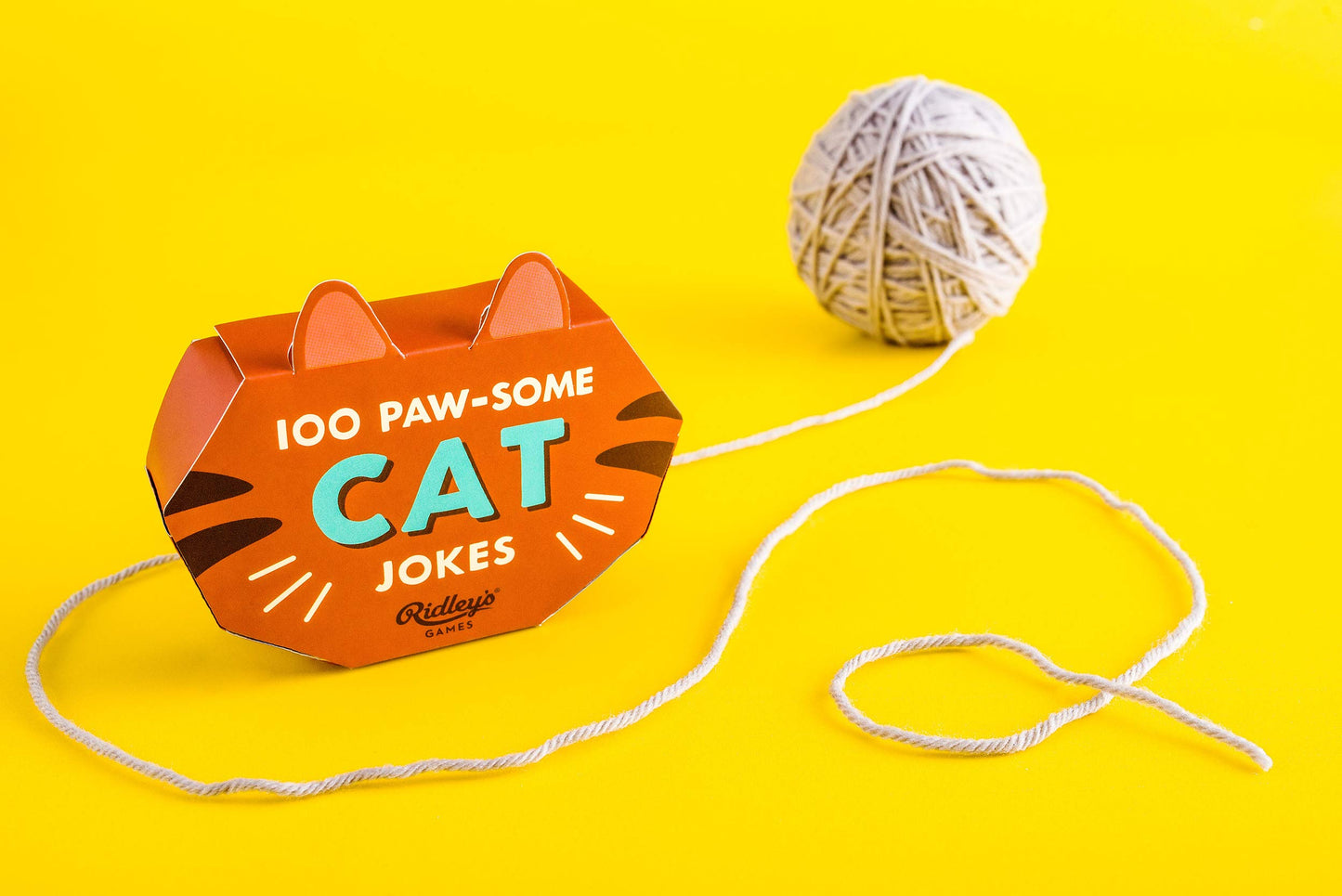 Ridley’S 100 Paw-Some Cat Joke Cards – Includes 100 Jokes For Kids And Adults, Funny Jokes For Family-Friendly Fun, Makes A Great Gift Idea