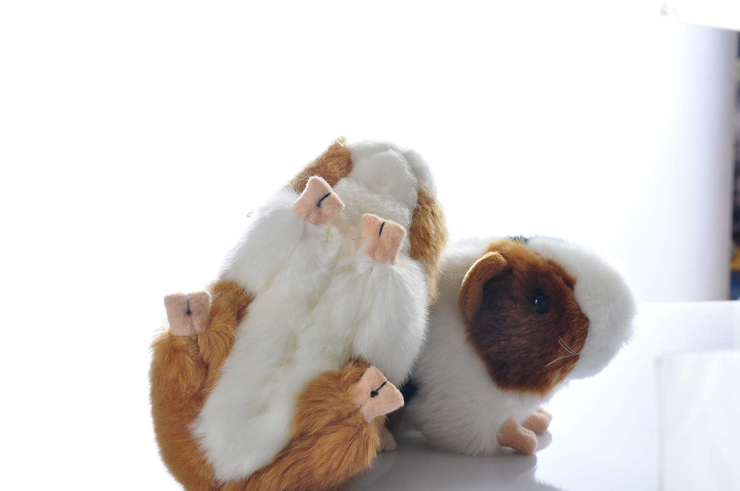 Cute Rabbit 8 Inch Guinea Pig Plush Toy Stuffed Animal Toy Plush Animal Doll (Black)