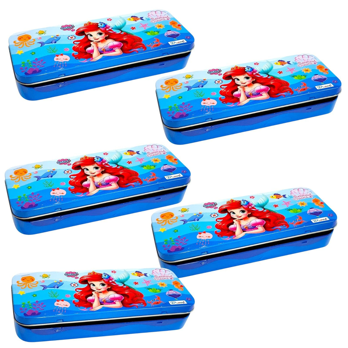 TERA 13 Dinosaur Pencil Box for Kids | Kanjak Gift & Return Gift Cute Cartoon Design Geometry Box | School Stationery Organize