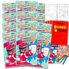Power Rangers Party Favors Pack ~ Bundle Includes 12 Power Rangers Play Packs Filled with Stickers, Coloring Books, and Crayons
