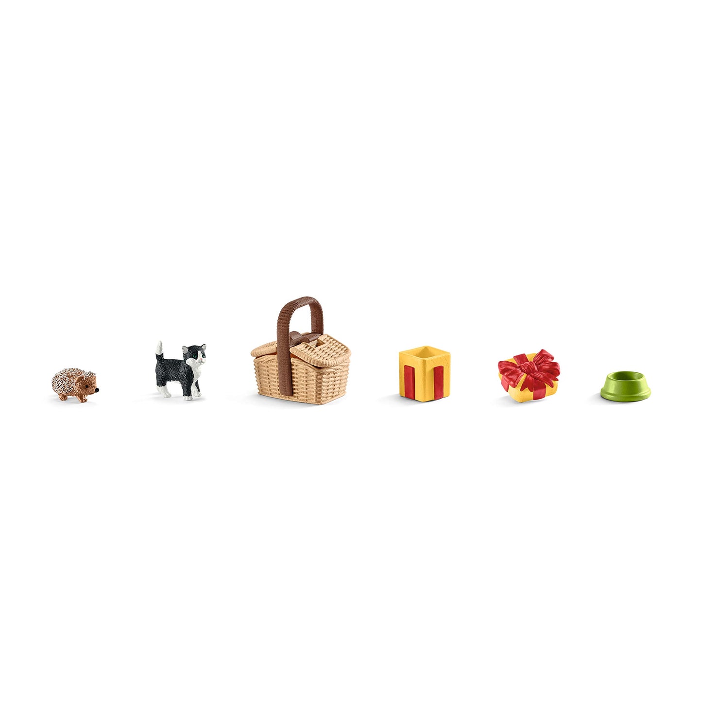 Schleich Farm World, Farm Animal Toys For Kids, Birthday Picnic Playset With Baby Animal Toys 10-Piece Set