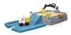 Little Tikes Dirt Diggers Excavator Sandbox, 28.5"L x 51"W x 25"H, Plastic, Multicolor, Model 657085M, Includes Lid & Play Sand Accessories