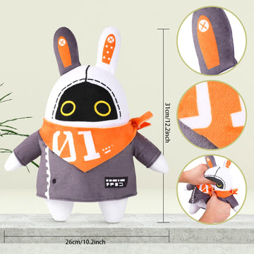 Zenless Zone Zero Character Bangboo Plush Doll, 12 Inch Plushie Stuffed Doll, Costume Plushy Props For Fans