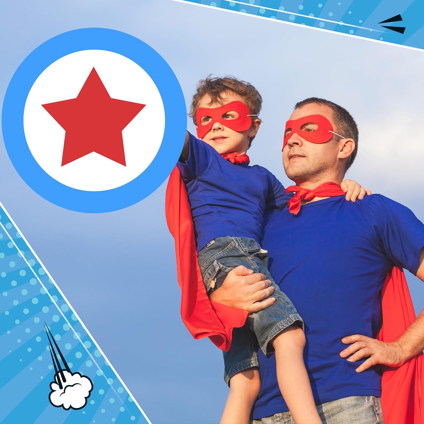 Motipuns 24 Pcs Captain Shields Color Your Own 13 Kids Halloween Role Paly Captain Hero Shield Crafts DIY Blank Cardboard Hero