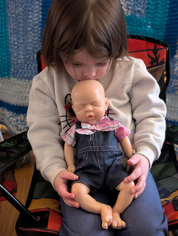 Mire & Mire Reborn Baby Dolls 12'' Boy Micro Preemie Full Body Silicone Baby Doll Realistic-Newborn Baby Dolls That Look Real Sl