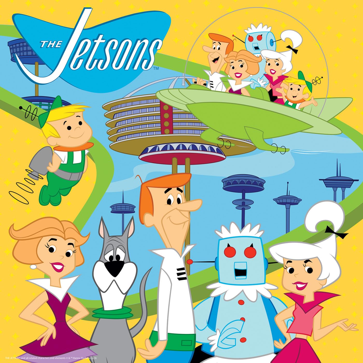 Hanna-Barbera Jetsons 500Pc Puzzle