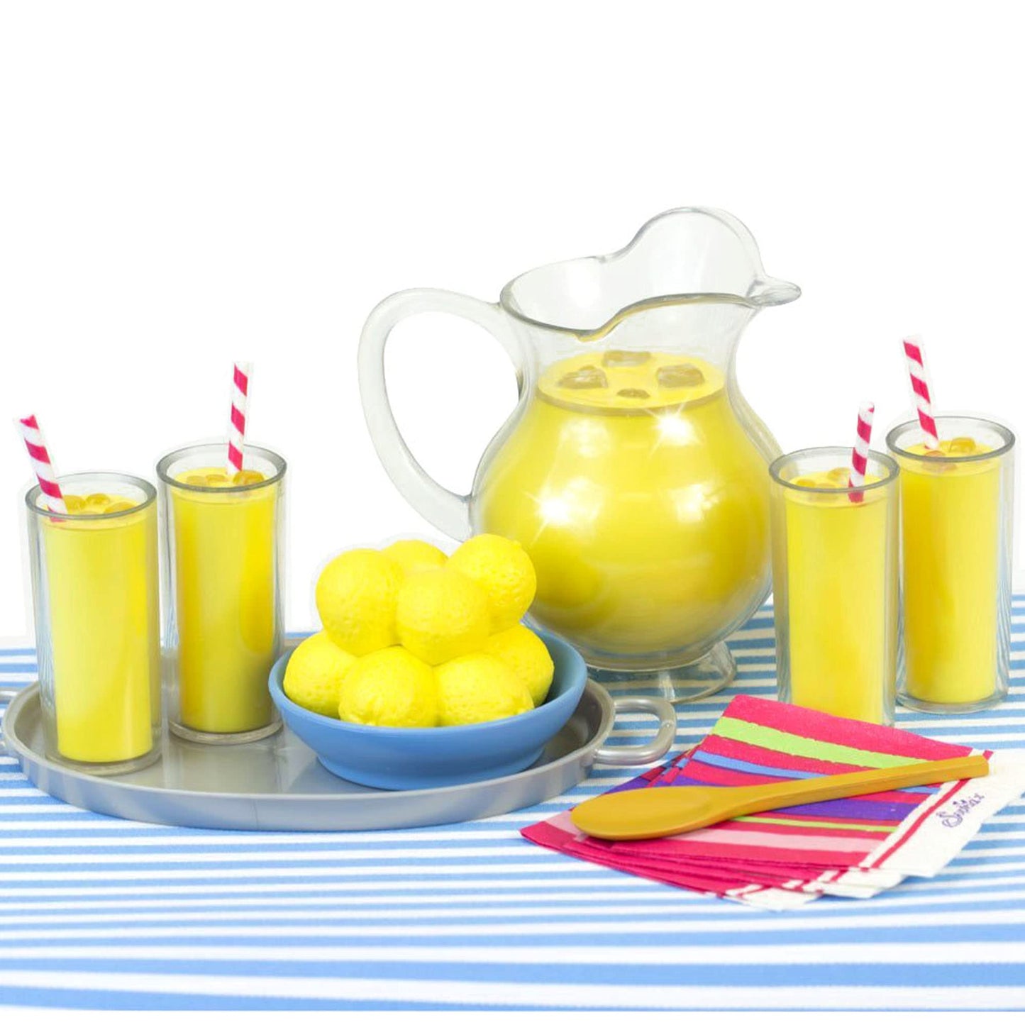 Sophia'S 21 Piece Desserts And Fresh Lemonade Set For 18'' Dolls, Multicolor