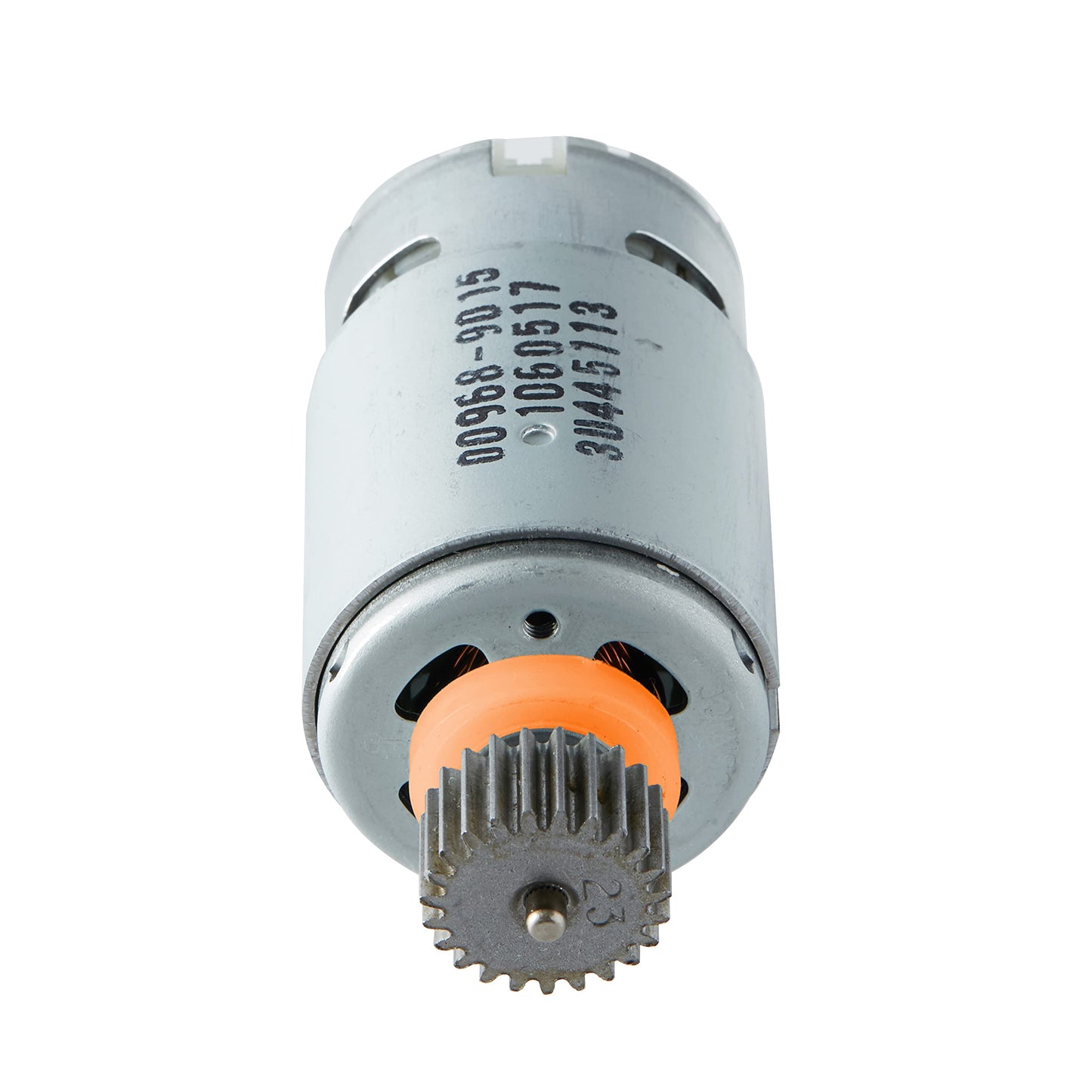 Pair Of 12 Volt # 7R Motor Pinion (23T) For Fisher Price For Power Wheels Children Ride On Car, 12V Replacement Gearbox Motor Orange