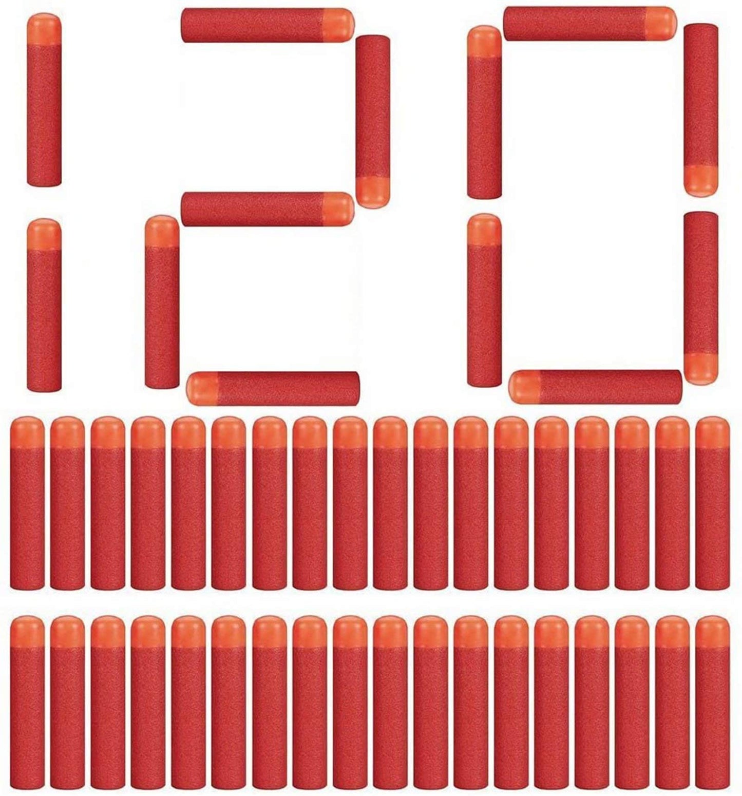 Mega Dart Refill Pack For N-Strike Mega Series (120Pcs)