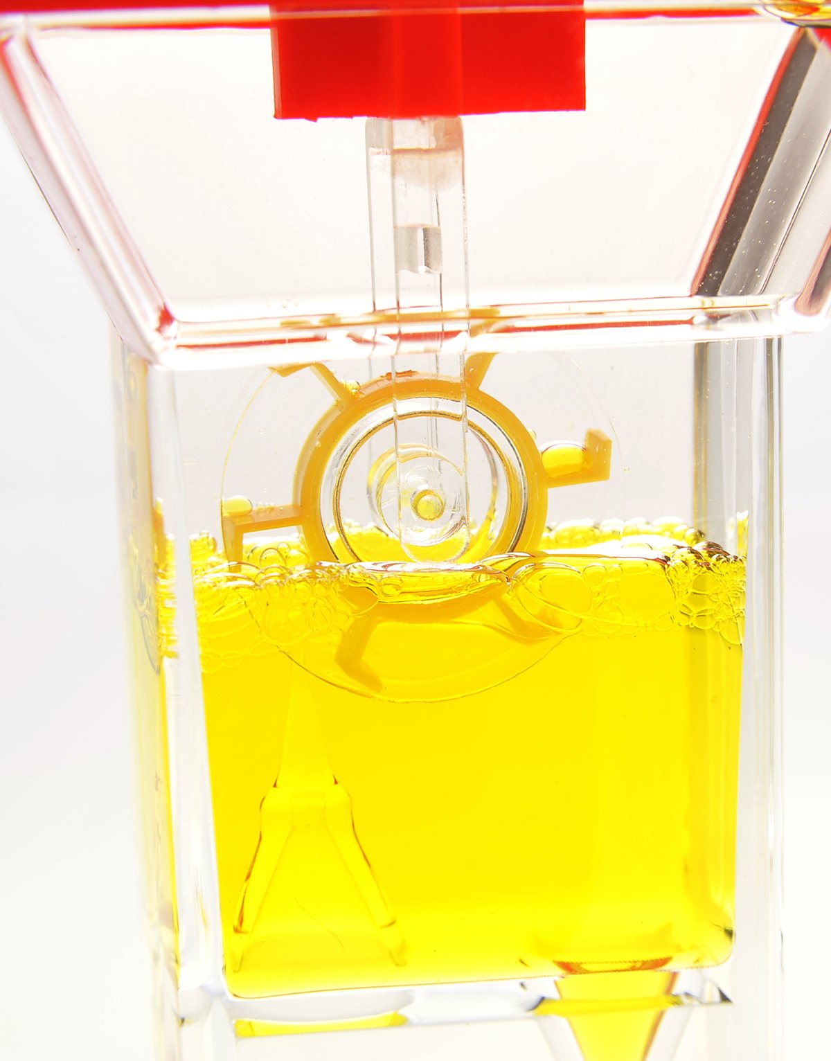 Powertrc Liquid Motion Bubbler Sensory Toy, Fidget Toy For Desk Tops | Calming And Relaxing Adhd, Anxiety, And Autism Toy For Kids And Adults | Handheld Water Game