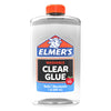 Elmers Clear Liquid School Glue, Slime Glue, & Craft Glue, Large 1 Quart for School Supplies & Slime Supplies, Washable Glue