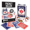 Magic Makers Packet Killer Bicycle Deck - 50 Tricks With Special Printed Bicycle Cards
