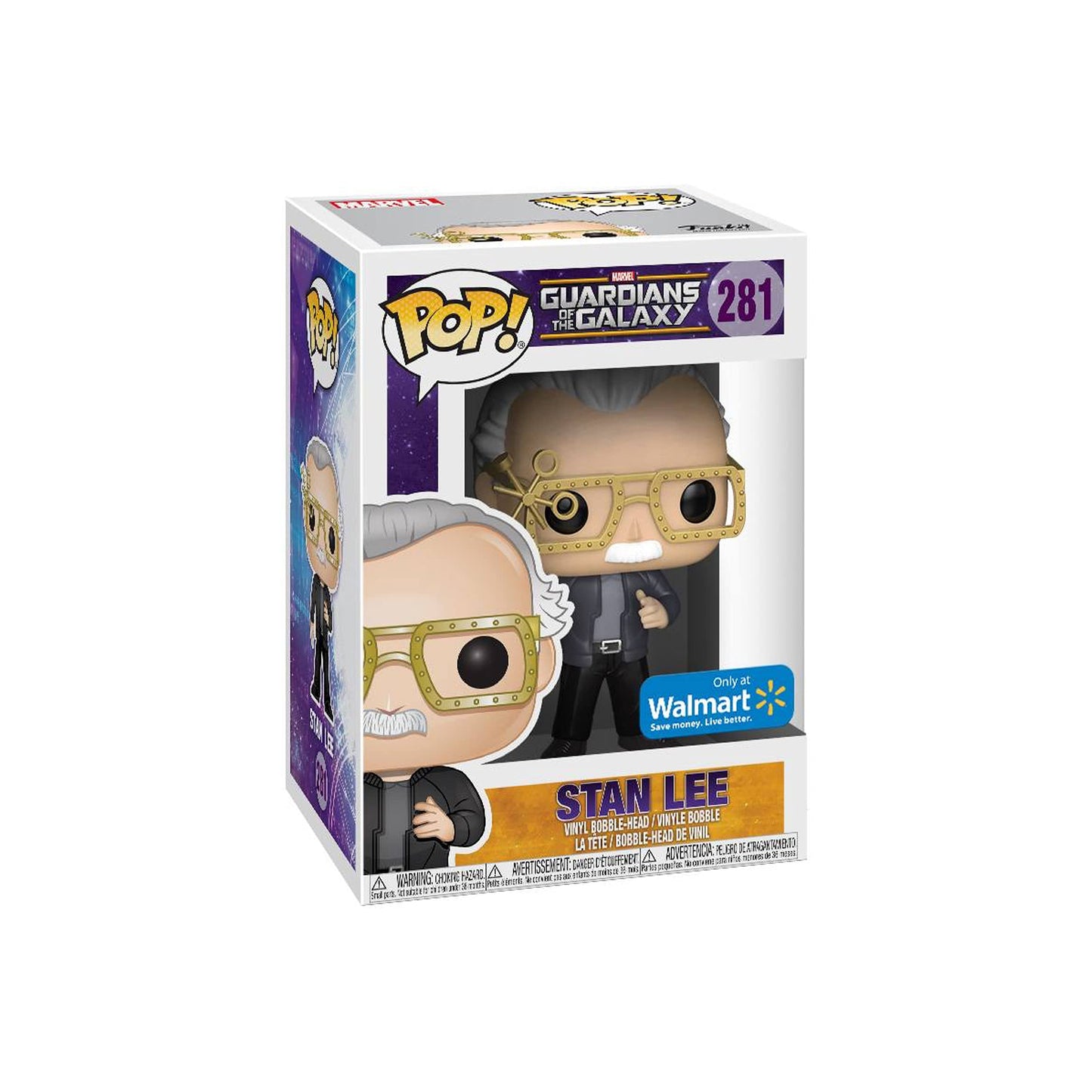 Funko Pop Movies: Guardians Of The Galaxy - Stan Lee Collectible Figure, Multicolor