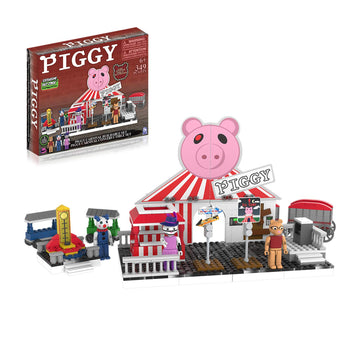 PIGGY Deluxe Carnival Construction Set - 356 Pieces, Multicolor, Plastic, Includes DLC Items