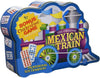 Puremco Mexican Train Double 12 Dominoes Set with Bonus Chickenfoot Game, 91 Tiles, Tin Travel Tin, Fun for Ages 6 & Up