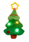 Baby Starters Magic Years 8 Inch Musical Light Up Plush Toy With Travel Hook, Christmas Tree, Green
