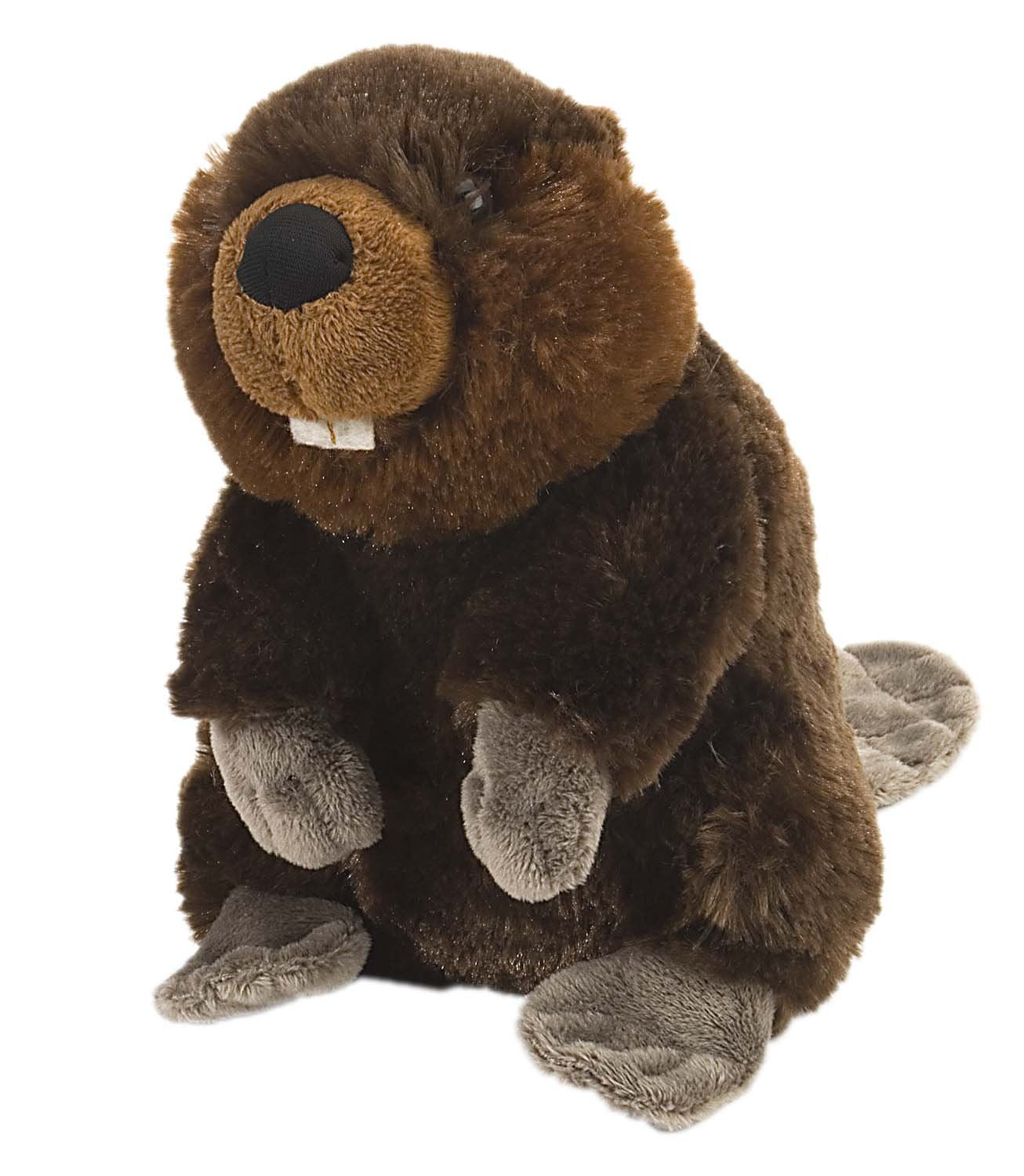 Wild Republic Beaver Plush, Stuffed Animal, Plush Toy, Gifts For Kids, Cuddlekins 8 Inches,Multi