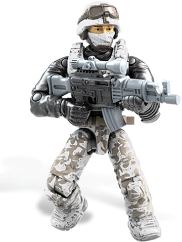 Mega Brands Mega Construx Call of Duty Arctic Armory Building Set, Small, Multi, Model GCP09, Durable Plastic