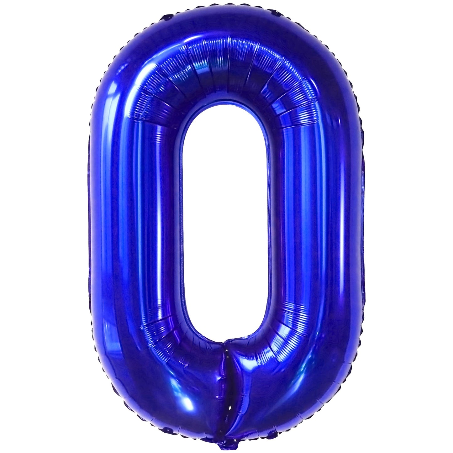 Giant, Navy Blue Number 0 Balloon - 40 Inch | Blue 0 Balloon, Navy Blue Balloons | 0 Navy Blue Number Balloon, Navy Blue Birthday Decorations | Mylar 0 Balloon, Make 10, 30, 50, 100 Balloon Numbers